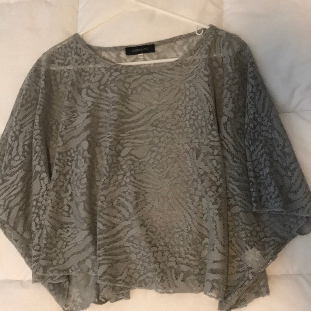 Lace poncho